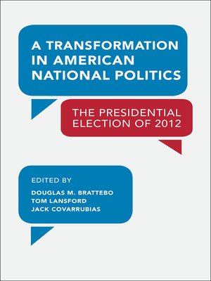 cover image of A Transformation in American National Politics